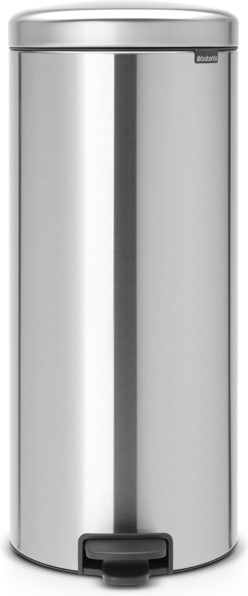 Goedkoopste Brabantia NewIcon Prullenbak - 30 liter - Matt Steel