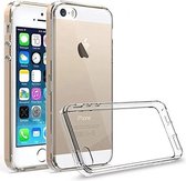 geschikt voor Apple iPhone SE Ultra thin 0.3mm Gel silicone transparant Case hoesje