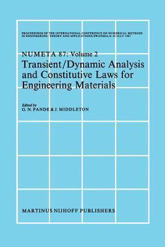 Transient/Dynamic Analysis and Constitutive Laws for Enginee ... - cover