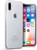 iPhone Xs/X hoesje - CaseBoutique - Transparant - TPU