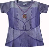 Paars t-shirt van Prinses Sofia maat 116/122