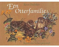 Een otterfamilie