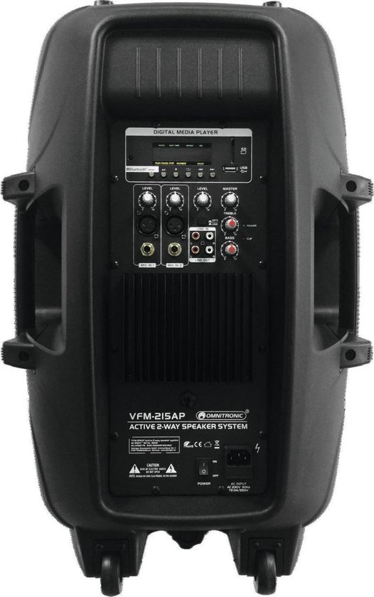 OMNITRONIC VFM-215AP 2-Way Speaker, active - Omnitronic