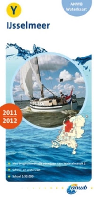 Cover van het boek 'Waterkaart Y IJsselmeer / 2011/2012'