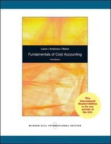 Fundamentals of Cost Accounting 3e