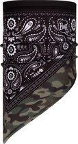 Buff Tech Fleece Bandana Camo Cash Multi - Nekwarmer