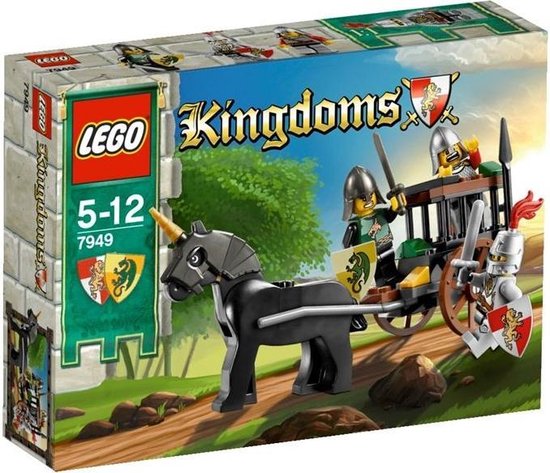 LEGO Kingdoms Redding Uit De Gevangeniswagen – 7949