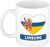 Hartje Limburg mok / beker 300 ml - Limburgse koffiebeker