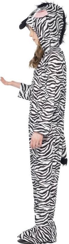 planter bewondering Steil Zebra kostuum voor kinderen maat 146-158 - Carnavalskleding onesie | bol.com