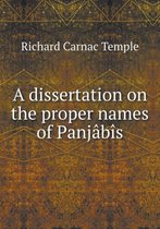 A Dissertation on the Proper Names of Panjabis
