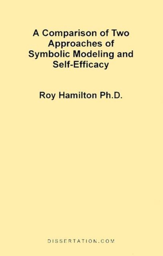 A Comparison of Two Approaches of Symbolic Modeling and Self ... - cover