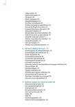 Titelpagina met 'Inhoud' bovenaan, gevolgd door een lijst met hoofdstukken en paginanummers.