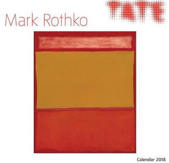 Tate - Mark Rothko Wall Calendar 2018 (Art Calendar) | bol.com