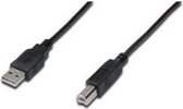 Digitus USB 2.0 A Male naar USB 2.0 B Male - 1 m