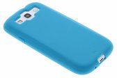 Samsung Galaxy S3 Hoesje - Case Mate - Emerge Serie - TPU Backcover - Blauw - Hoesje Geschikt Voor Samsung Galaxy S3