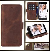 Bouletta Lederen iPhone 7/8 Hoesje BookCase New Edition - Antic Coffee