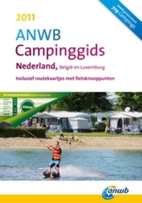 Cover van het boek 'ANWB campinggids Nederland'