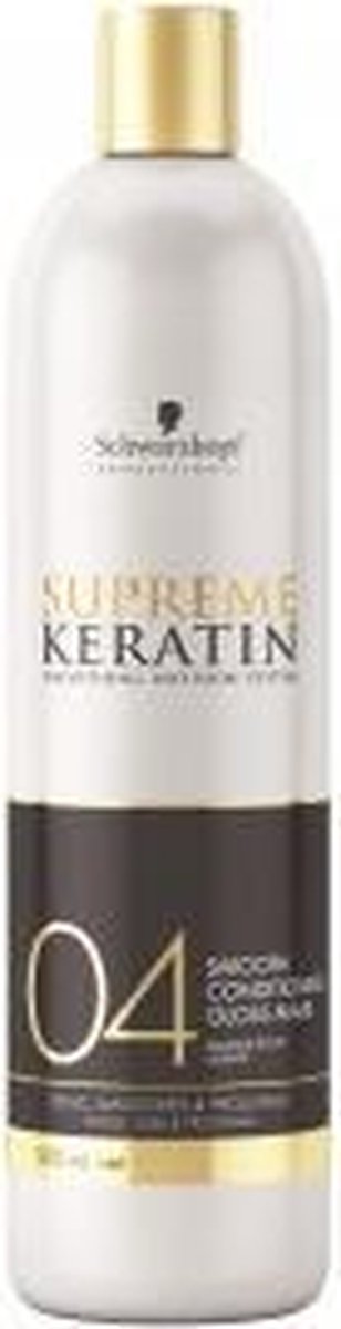 Schwarzkopf Supreme Keratin 04 conditioning gloss mask 500ml