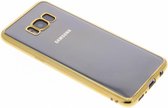 Goud TPU hoesje met metallic rand Samsung Galaxy S8