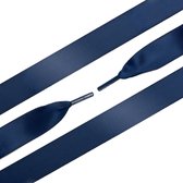 Ringpoint - Schoenveters - satijn - Aruba Blue - blauw - Veterlengte 120 cm