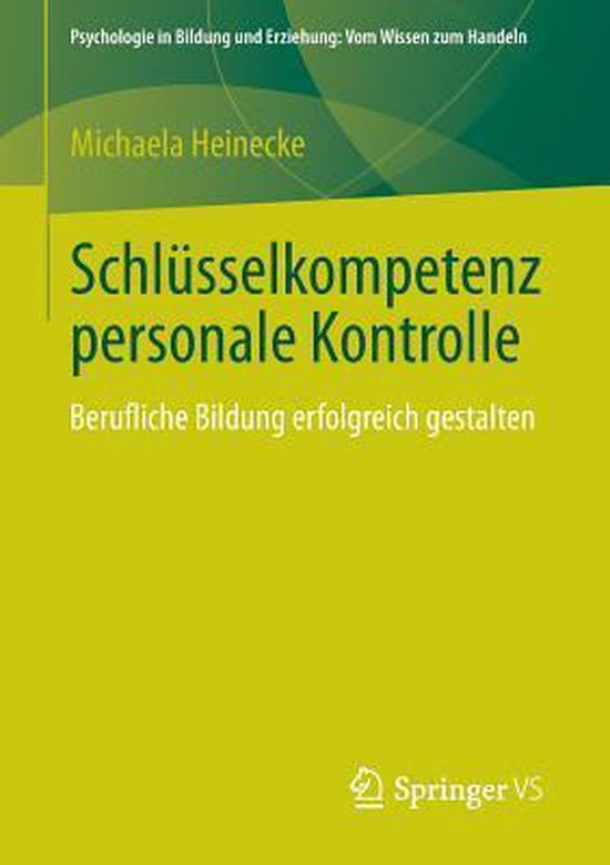 Schlüsselkompetenz personale Kontrolle - cover
