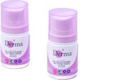 Derma Eco Woman Gezichtscrème droge huid - 2 x 50 ml - Voordeelverpakking