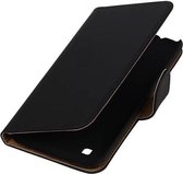 Bookstyle Wallet Case Hoesjes Geschikt voor LG K7 Zwart