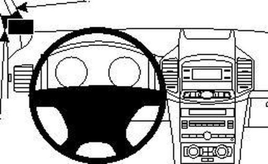 Brodit gauche Brodit contre Chevrolet Captiva 12-
