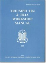 Triumph Tr4 & Tr4a Workshop Manual, 1961-1968