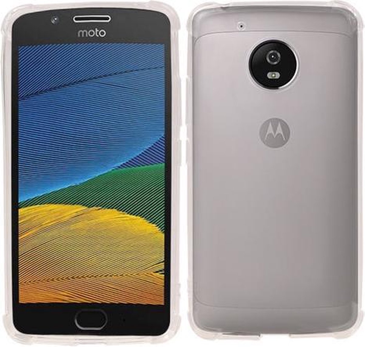 BestCases.nl Motorola Moto G5 Plus TPU Schokbestendig bumper case Hoesje