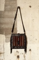 Leren Boho Design tas Nora