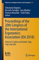 Advances in Intelligent Systems and Computing 819 - Proceedings of the 20th Congress of the International Ergonomics Association (IEA 2018)
