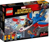 LEGO Marvel Super Heroes La poursuite en avion de Captain America - 76076