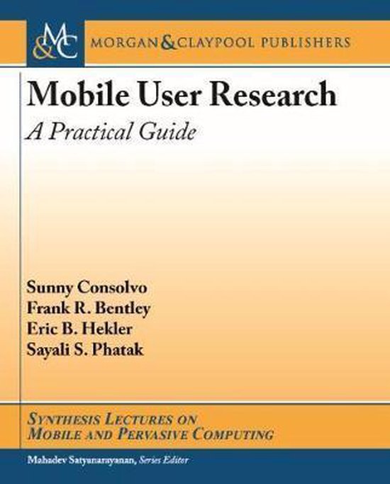 Synthesis Lectures on Mobile and Pervasive Computing- Mobile User ...