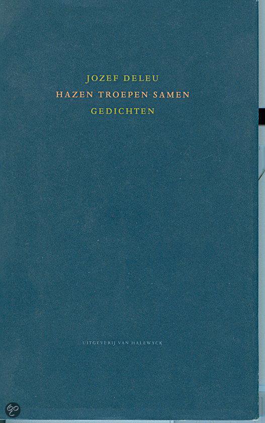 Cover van het boek 'Hazen troepen samen' van Jozef Deleu