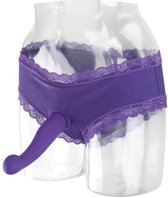 Love Rider Dildo HIPSTER HARNESS W PROBE PURPLE