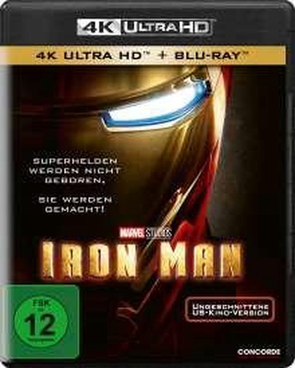 Iron Man (2008) (Ultra HD Blu-ray & Blu-ray)-