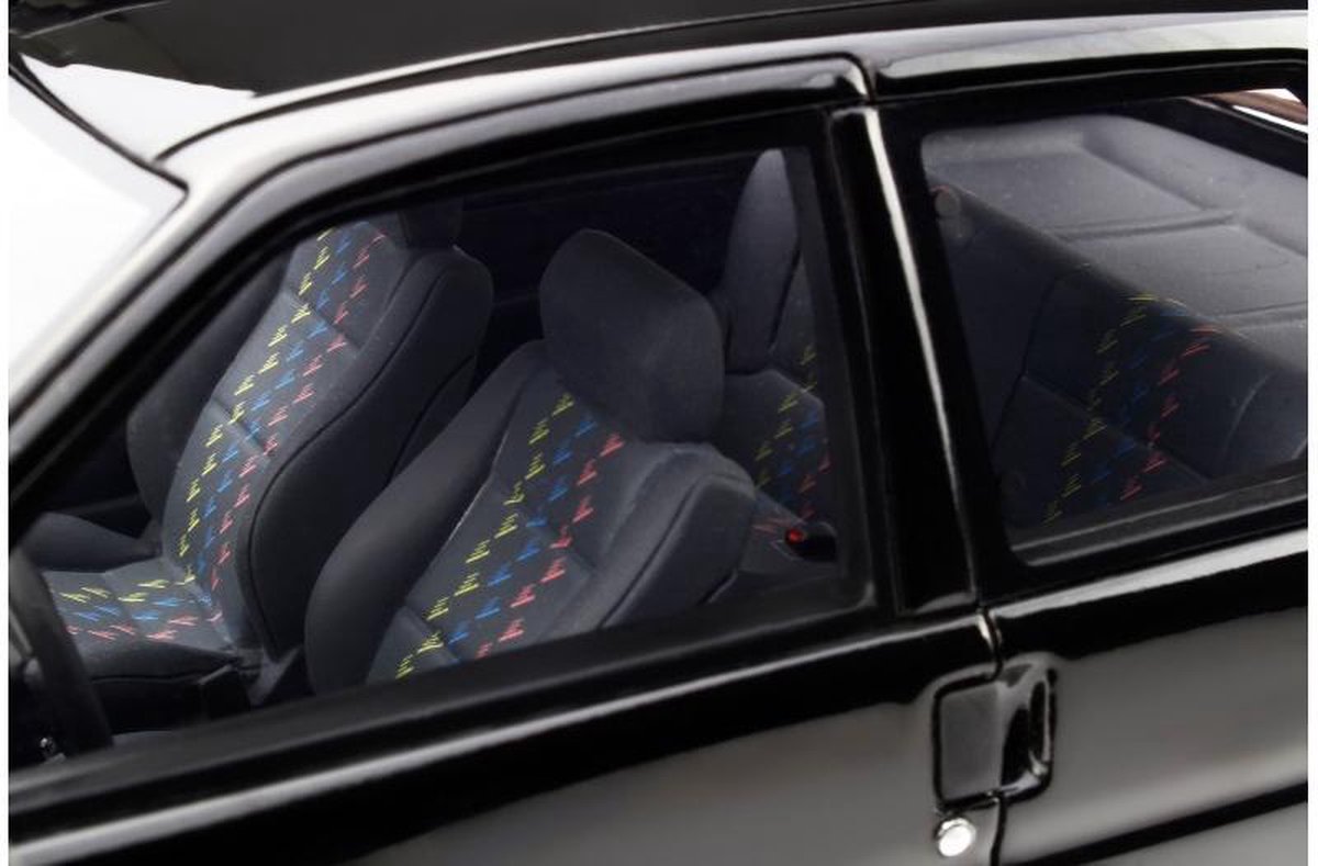 Peugeot 106 Rallye Phase 2 Noire - Modèle Réduit 1/18 OttoMobile - Boîte D'origine