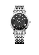 Hugo Boss HB1513140 Horloge - Staal - Zilverkleurig - 44 mm