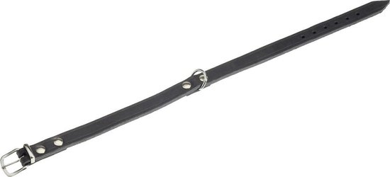 Flamingo Halsband Rondo Klink Zwart - Zwart - 32 cm x 10 mm