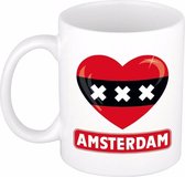Hartje Amsterdam mok / beker 300 ml - Amsterdamse / mokum koffiebeker