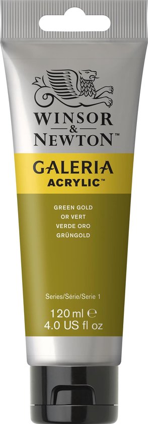 Winsor & Newton Galeria Acryl 120ml Green Gold