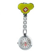Verpleegster horloge mickey geel