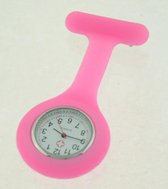 Siliconen Verpleegstershorloge - Roze - Horloge Verpleegkundige / Verzorgende