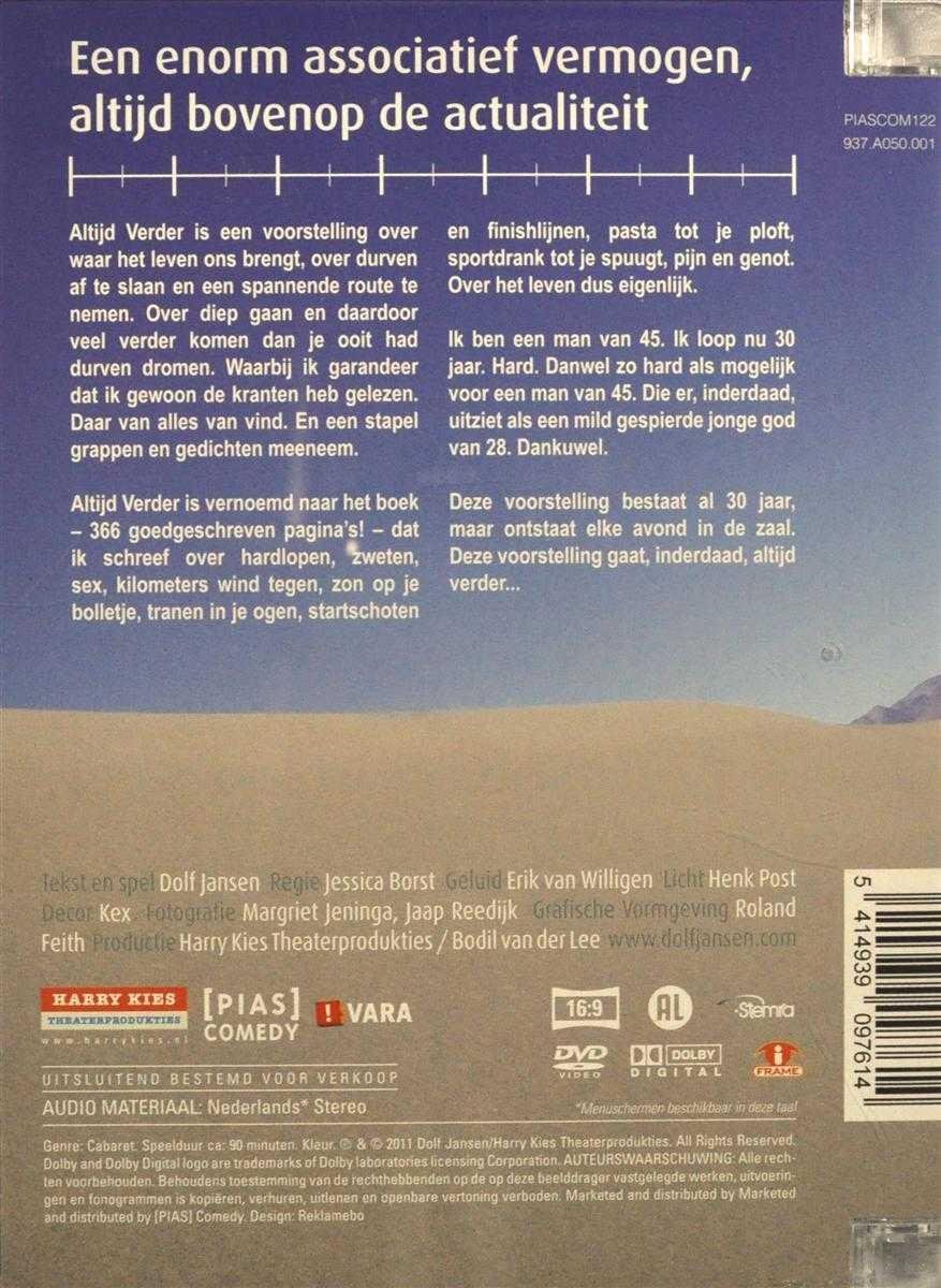 Dolf Jansen - Altijd Verder