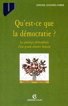 Qu'est-ce que la démocratie?