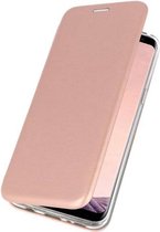 Slim Folio Case - Book Case Telefoonhoesje - Folio Flip Hoesje - Geschikt voor Samsung Galaxy S8 Plus - Roze
