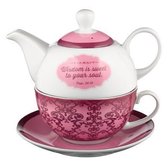 Tea for 1 - Pink Owl Tea for 1 - Pink Owl