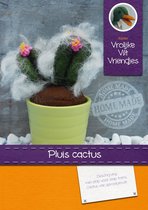 DIY wolvilt pakket: Pluis cactus