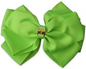 Jessidress Neon Haarclip met grote haarstrik - Groen